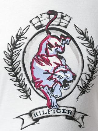 Tommy Hilfiger Lion Logo - Tommy Hilfiger Logo Crest T Shirt £77 Online SS19. Same Day