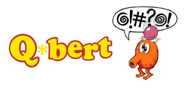 Q Bert Logo - Man plays Q*bert for more than 80 hours, breaks 30-year-old record ...