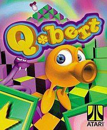 Q Bert Logo - Q*bert (1999 video game)