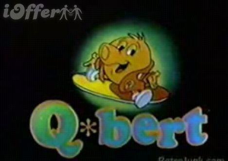 Q Bert Logo - Q*bert The Animated Series 17 Episodes Supercade's