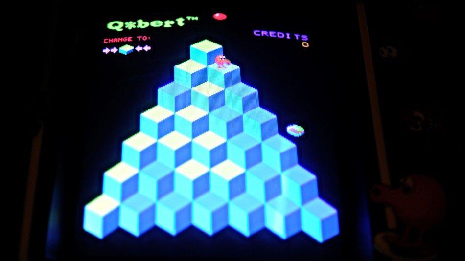 Q Bert Logo - German artificial intelligence has beaten a Q*bert Atari video game