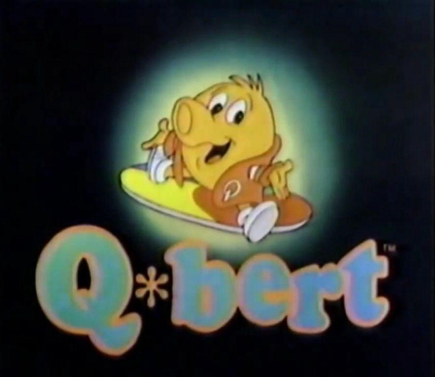 Q Bert Logo - Saturday Supercade