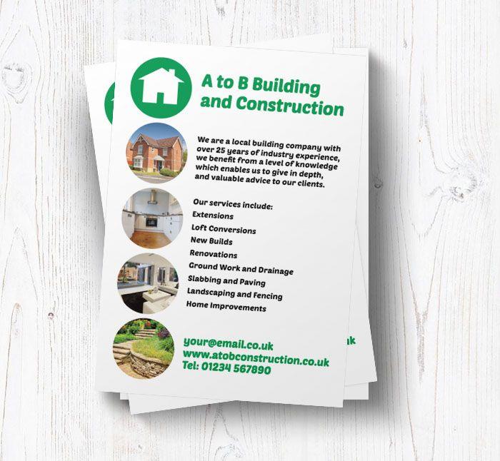 Company with Green Circle Logo - Green Circle Leaflets | Customise Online Plus Free Delivery | Putty ...