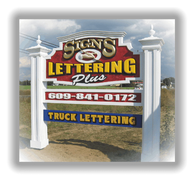 Plus Sign Company Logo - LETTERING PLUS SIGN COMPANY and Truck Lettering in South Jersey