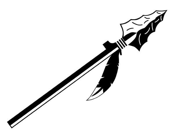 Black and White Spear Logo - Free Spartan Spear Cliparts, Download Free Clip Art, Free Clip Art ...