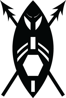 Black and White Spear Logo - The Screaming Tribesmen
