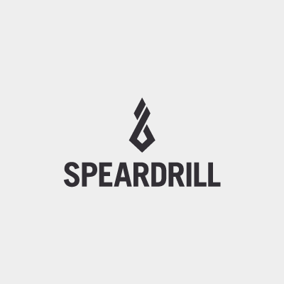 Black and White Spear Logo - speardrill | Logo Design Gallery Inspiration | LogoMix