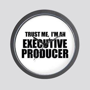 Executiv Producer Logo - Executive Producer Wall Clocks - CafePress
