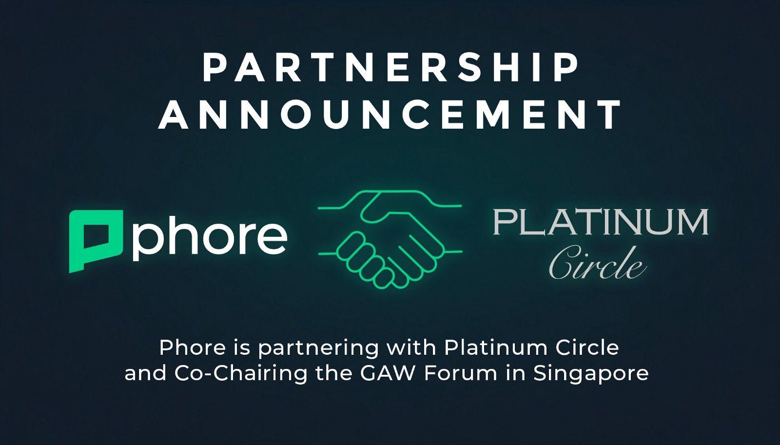 Platinum Circle Logo - Phore Blockchain Partners with Platinum Circle
