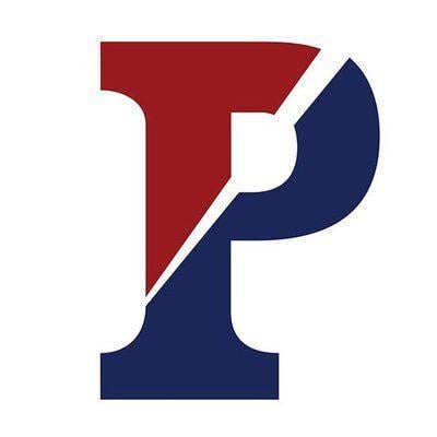 Red White Blue Twitter Logo - PENN WBB