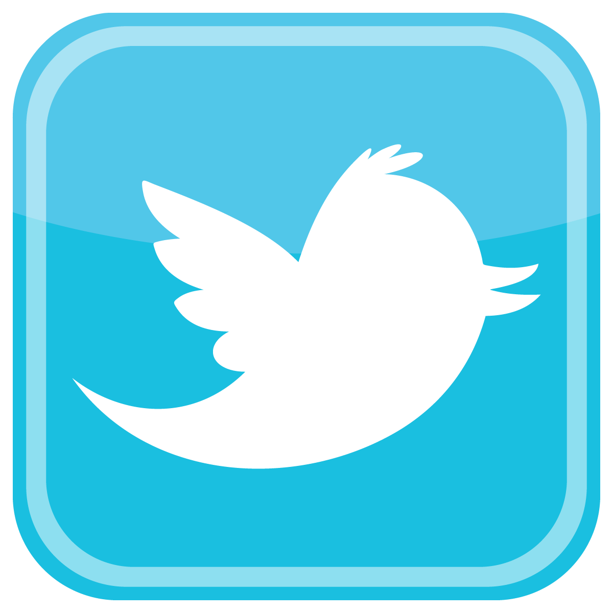 Bird in Square Logo - Twitter Bird Icon Logo Vector Square | Free Vector Silhouette ...