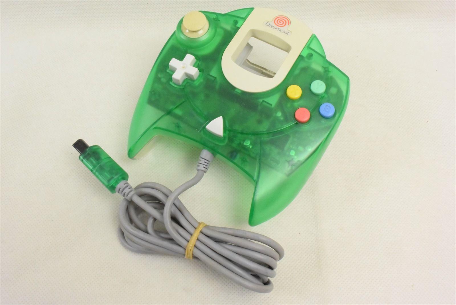 Lime Green C Gaming Logo - Dreamcast Official Controller Lime Green HKT 7700 Controll Pad 0237