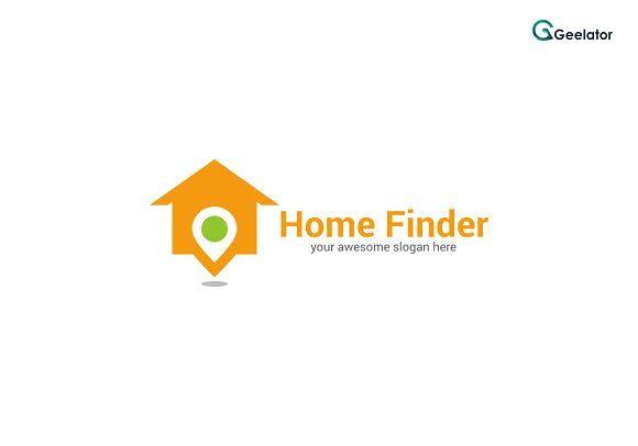 Home Finder Logo - Home Finder Logo Template ~ Logo Templates ~ Creative Market