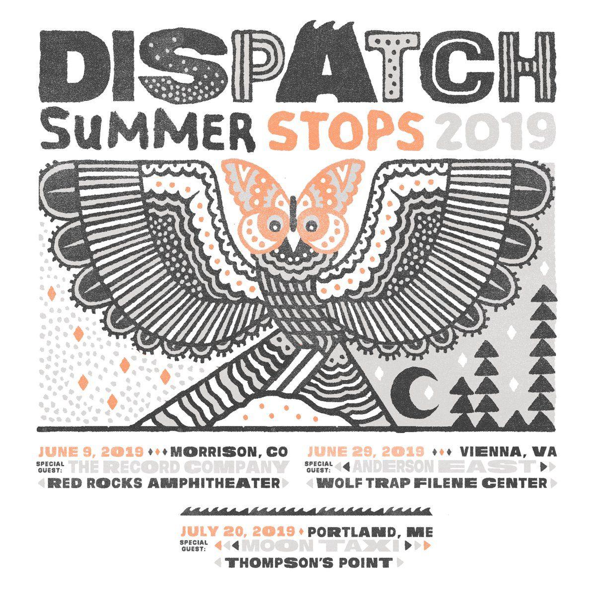 Red White Blue Twitter Logo - DISPATCH (@dispatchmusic) | Twitter