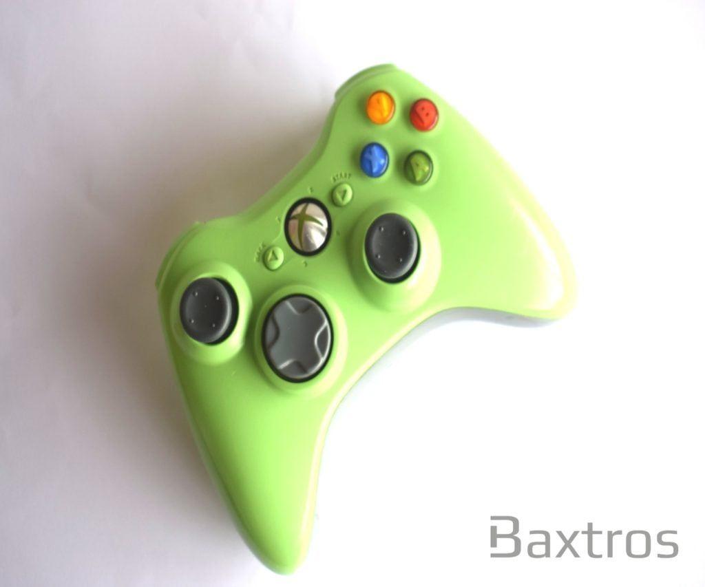 Lime Green C Gaming Logo - Official Microsoft Xbox 360 Wireless Controller Lime Green | Baxtros