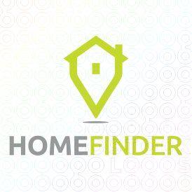 Home Finder Logo - Logos. Real estate logo, Logos, Logo design