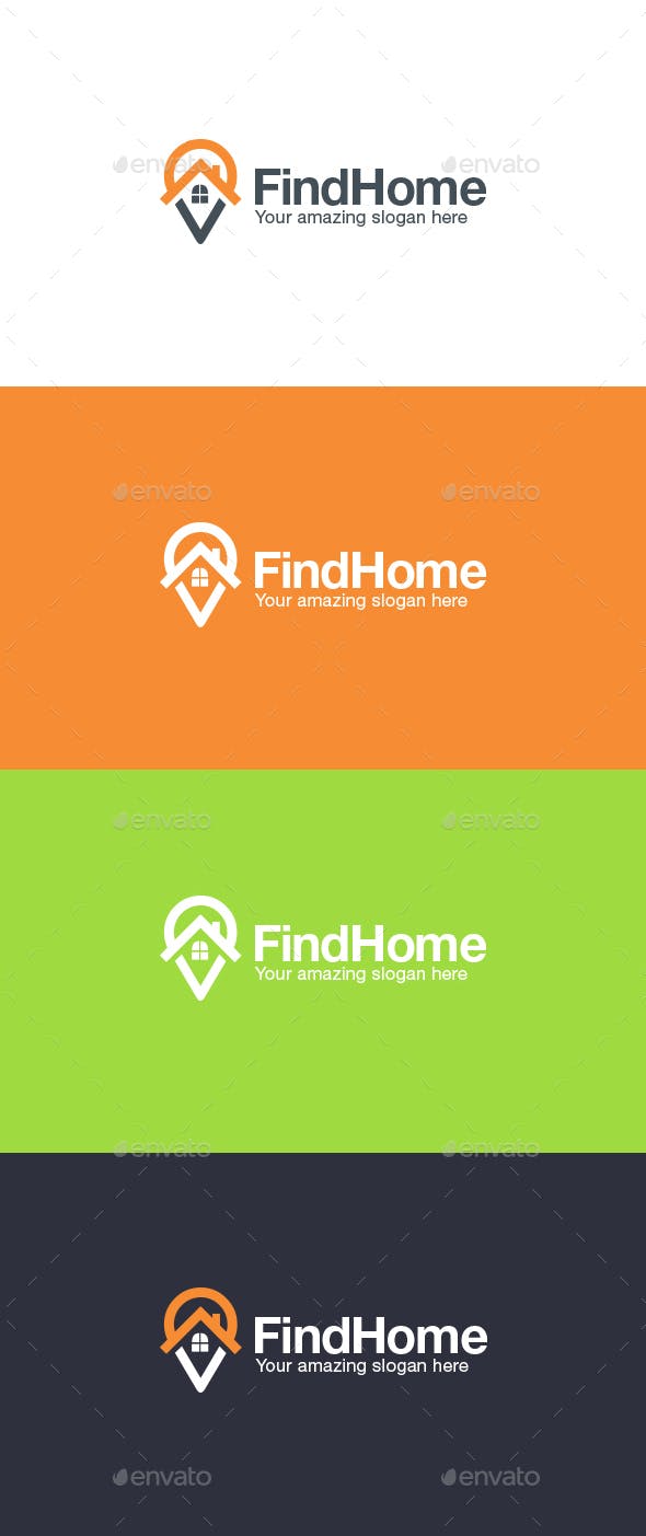 Home Finder Logo - Home Finder Logo Template