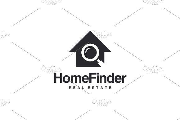 Home Finder Logo - Home Finder Logo Logo Templates Creative Market