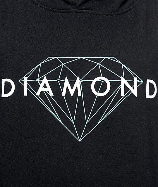 Diamond Supply Logo - Diamond Supply Brillian Black Pullover Hoodie