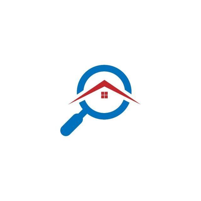 Home Finder Logo - Real Estate House Finder Icon Vector Template, House, Home