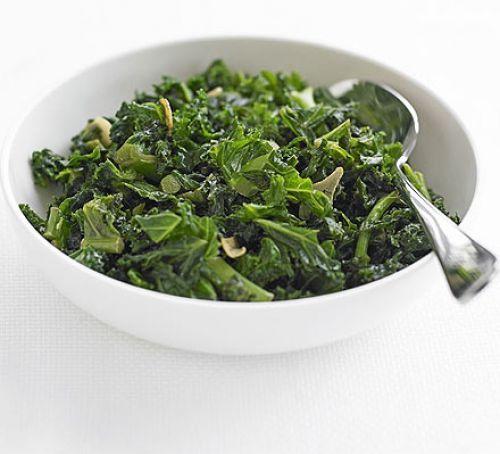 Kale Leaf Logo - Chinese Style Kale Recipe. BBC Good Food