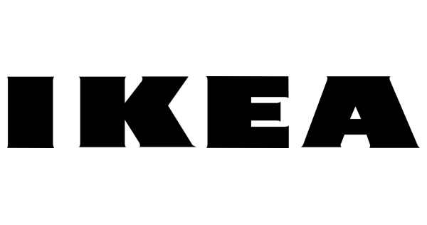 White On Black Logo - Ikea Black Logo transparent PNG - StickPNG