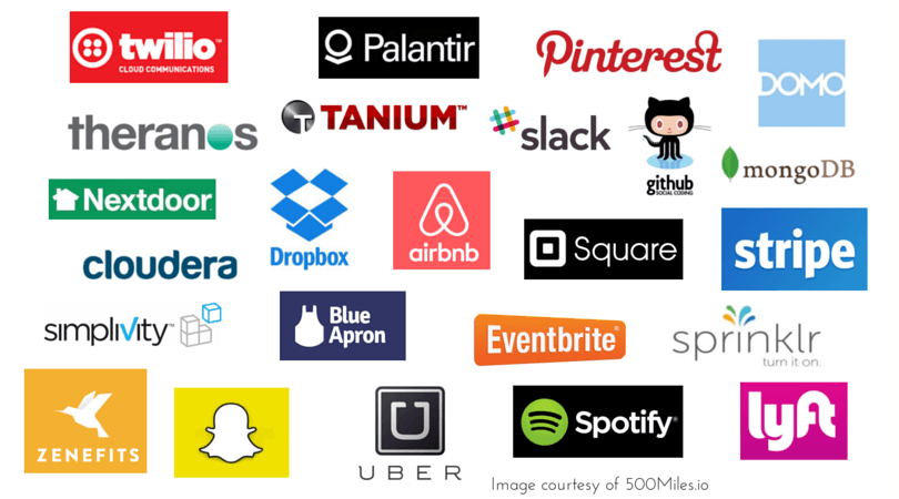 Start Up Company Logo - Wall Street Journal's 70+ US Companies in “The Billion Dollar ...
