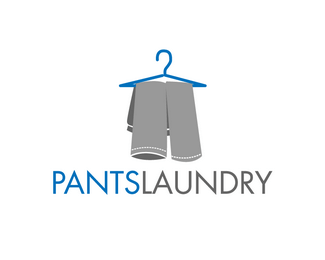 Pants Logo - Pants laundry Designed by logodad.com