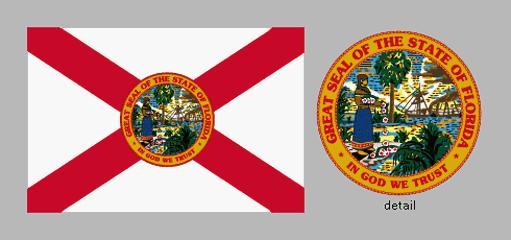 State of the United States Logo - Flag of Florida | United States state flag | Britannica.com