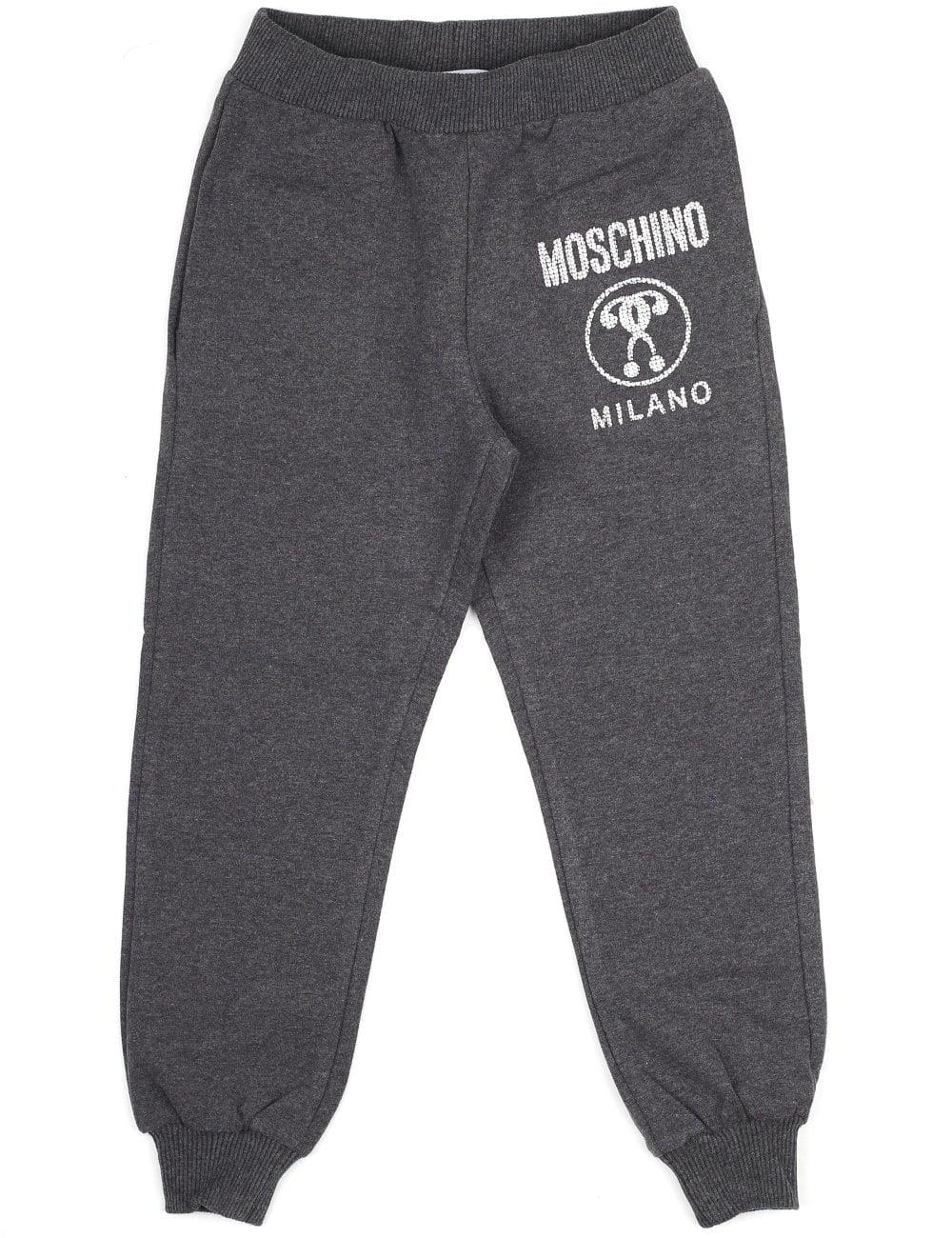 Pants Logo - Moschino Kids Boys Logo Sweat Pants