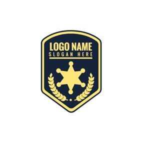 Police Shield Logo - Free Police Logo Designs. DesignEvo Logo Maker