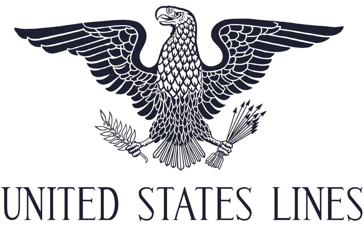 State of the United States Logo - United States Lines