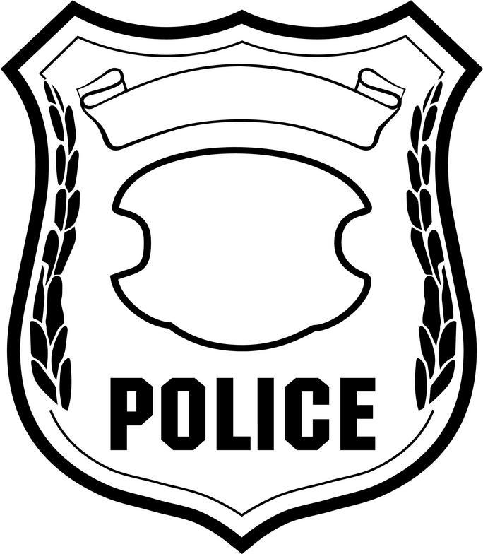 Police Shield Logo - Free Police Badge Outline, Download Free Clip Art, Free Clip Art on ...