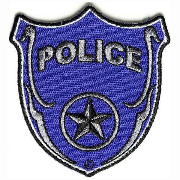 Police Shield Logo - Outdoor imported goods Repmart: Badge POLICE shield P1334 American ...