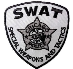 Police Shield Logo - SWAT Police Shield Fancy Dress Iron On Embroidered Shirt Jacket ...