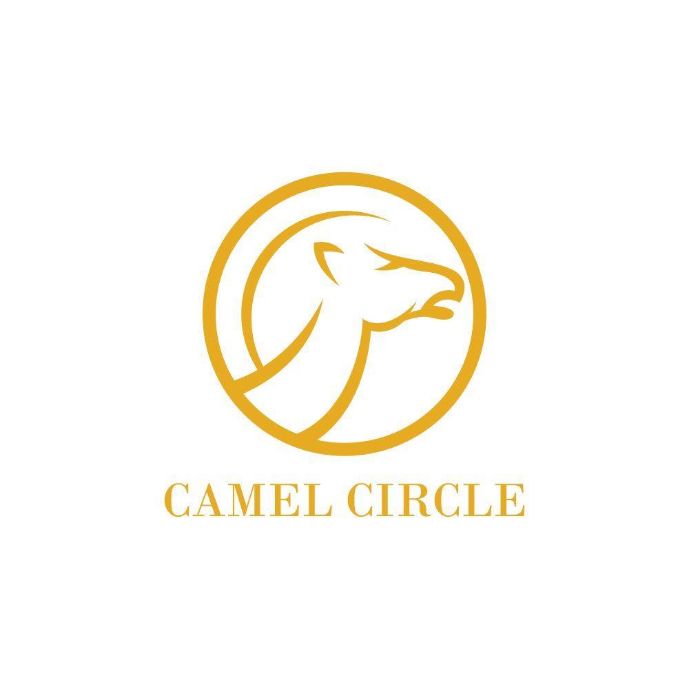 Yellow Circle Animal Logo - Camel Circle. Animal Logo Design on LogoTarget.com. Logo