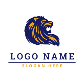 Yellow Circle Animal Logo - Free Animal Logo Designs & Pet Logo Designs. DesignEvo Logo Maker