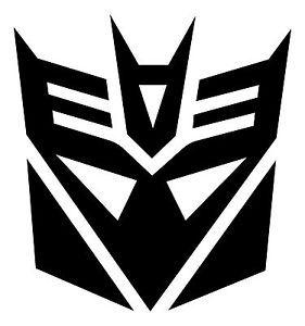 Decepticon Logo - Decepticon Logo Scotchlite Reflective Decal Sticker 680