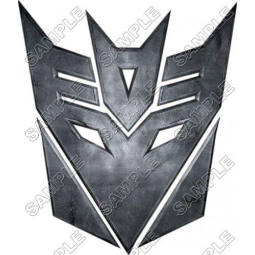 Decpticon Logo - Decepticon Logo Transformers T Shirt Iron on Transfer Decal #9