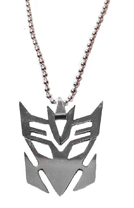 Decepticon Logo - Amazon.com: Transformers Decepticon Logo Pendant Necklace: Toys & Games