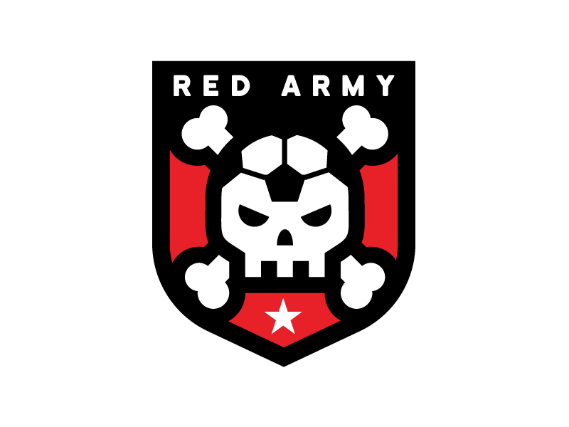 Drinks with Red Shield Logo - Red Army Shield by Scott Lewis | Dribbble | Dribbble