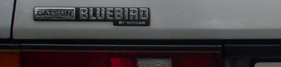 Blue Bird Emblem Logo - Nissan (Datsun) Bluebird 3rd Generation (Bluebird 410 411 Series
