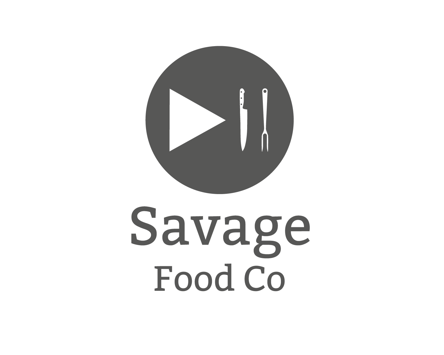 Savage Food Logo - Savage Food Co. A food video agency with in house chef, production