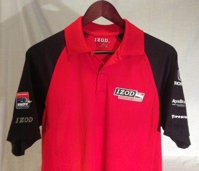 IZOD IndyCar Logo - Izod Indycar Series Polo Shirt / Mens S / Izod PerformX Polyester ...