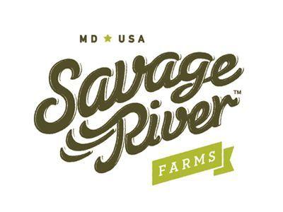 Savage Food Logo - Savage River Farms Logo | Typography | Logos, Farm logo, Logo design