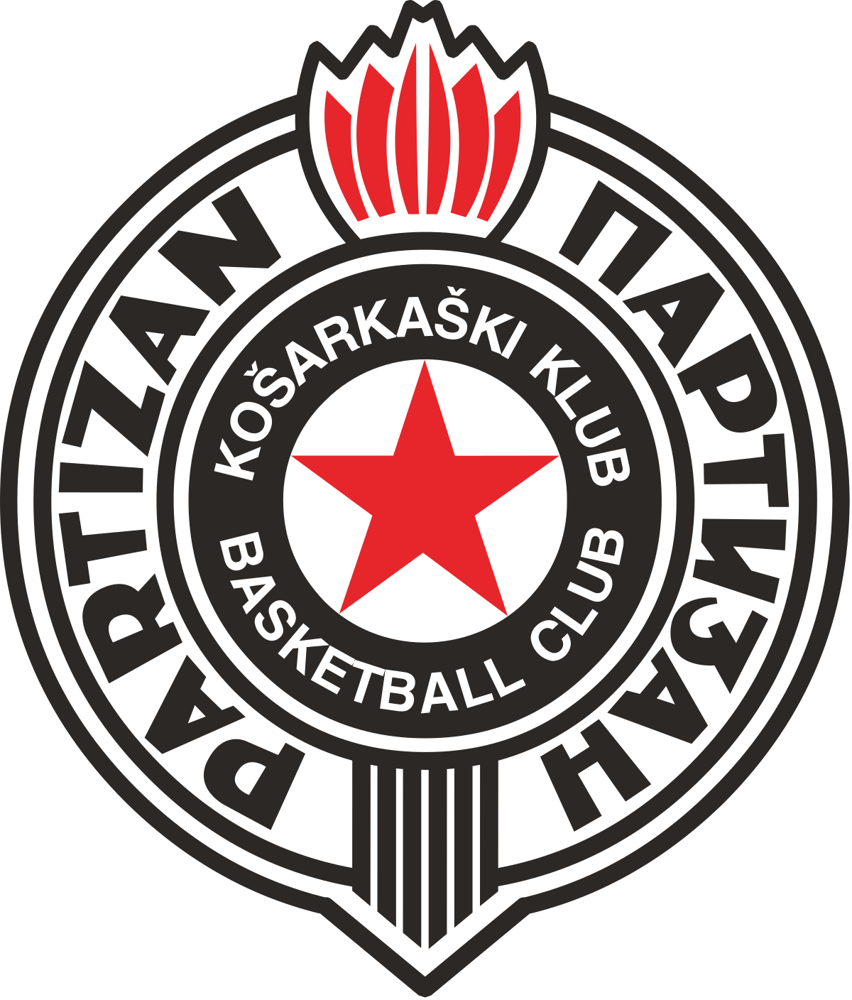 Red Star RK Logo - KK Partizan