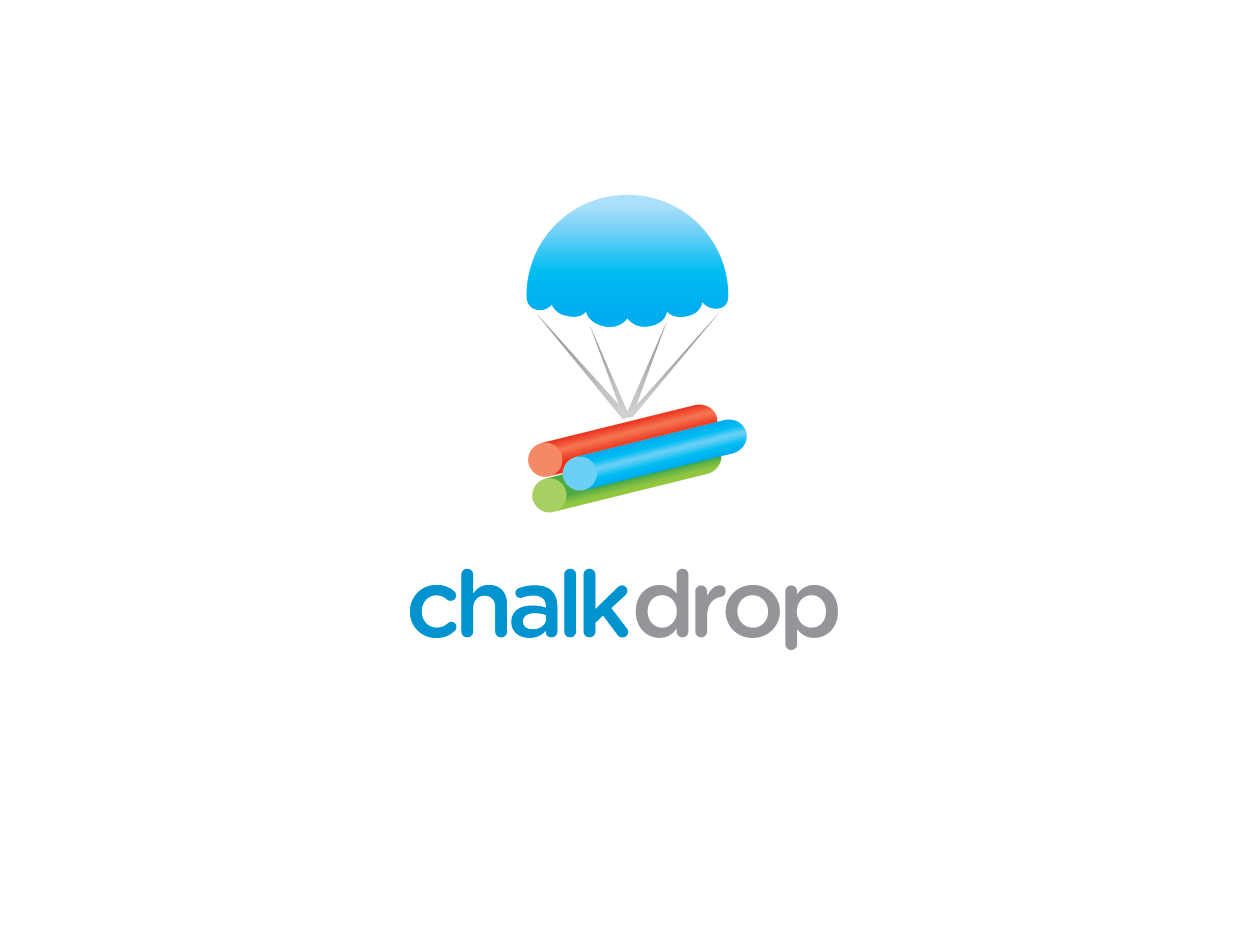 Chalk Company Logo - Playful, Modern, It Company Logo Design for Chalk Drop