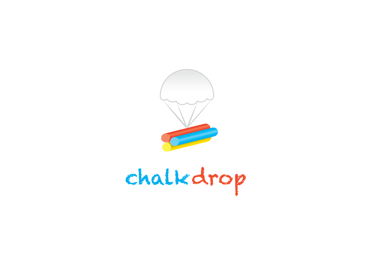 Chalk Company Logo - Playful, Modern, It Company Logo Design for Chalk Drop