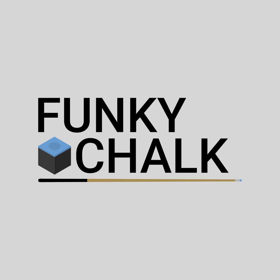 Chalk Company Logo - Entry by MatejaSch for Funky Chalk logo