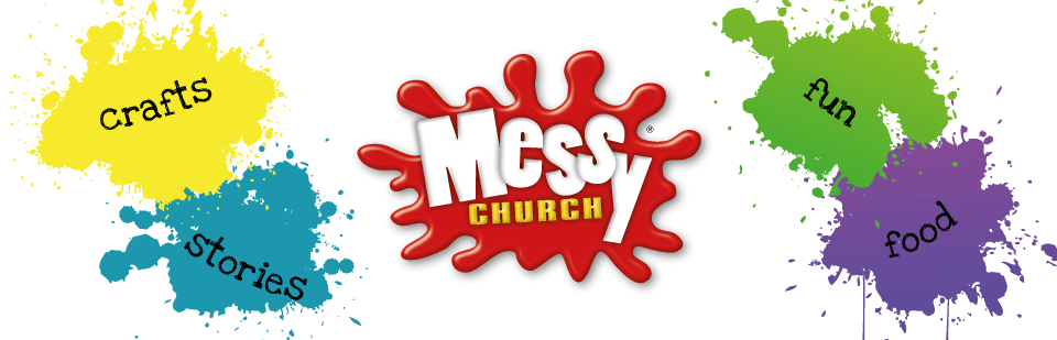 Messy Red G Logo - Messy Church. St. Christopher's Episcopal Church